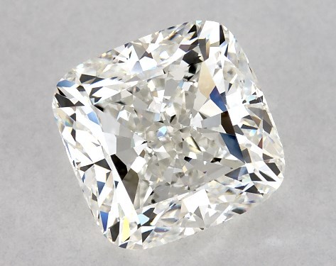 GIA 2.01 Carat H-VVS2 Very Good Cut Cushion Modified Diamond